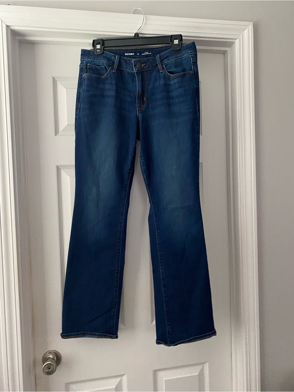 Old Navy Women's Dark Blue Flare Jeans